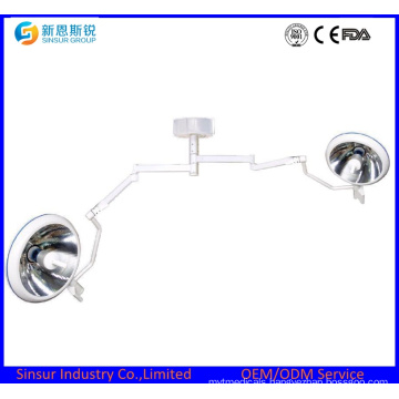 Medical Ceiling Double Head Halogen Shadowless Surgical Operating Lamp